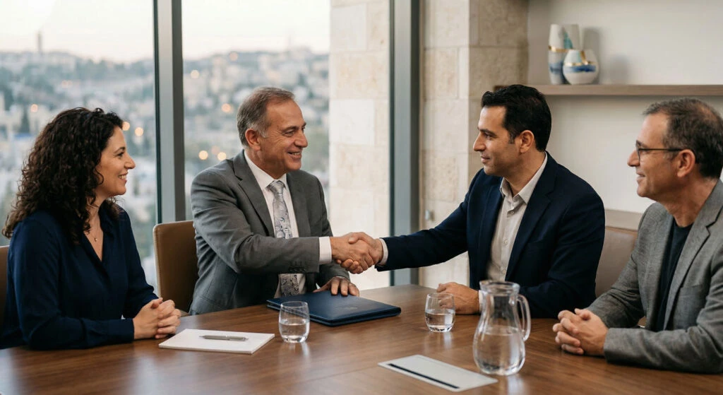 Purchase support and closing in Israel